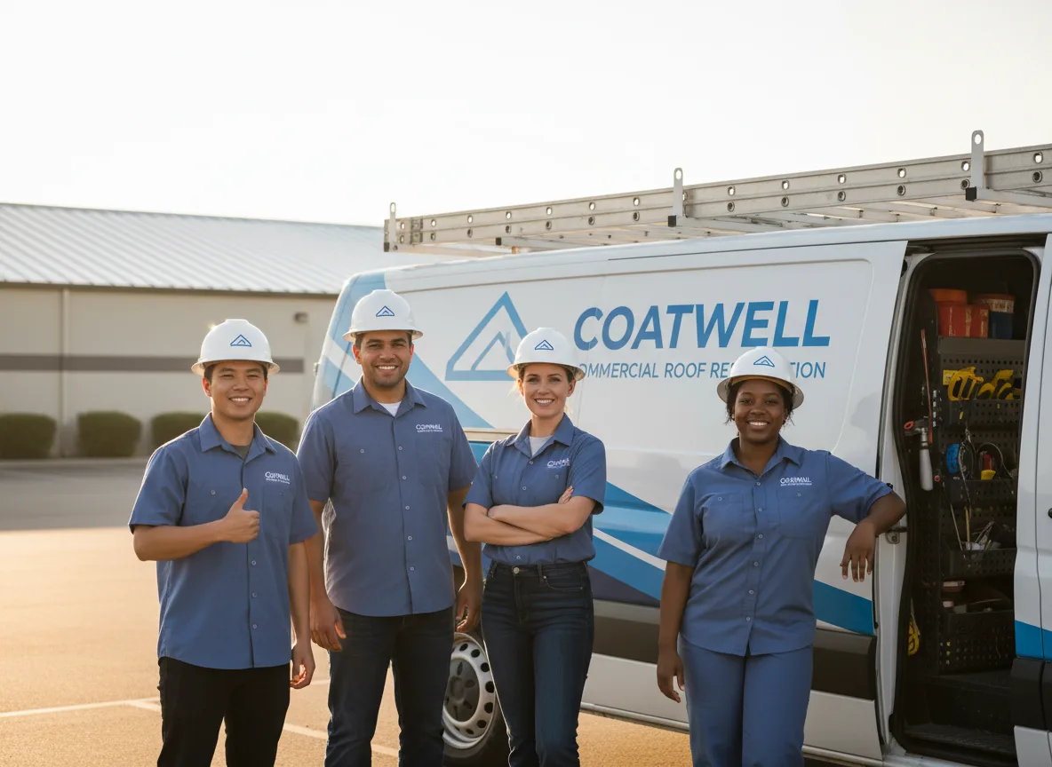 Commercial roof coating company in Asheville, NC